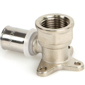 Pex-AL-Pex Fitting watre Female Wall plate Elbow