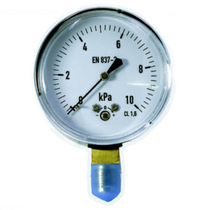 0 kPa to 10 kPa Low Pressure Gas Gauge